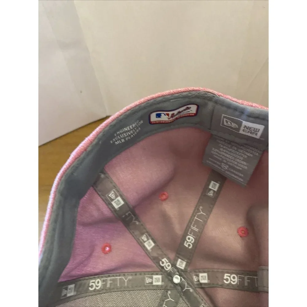 Pink and Black CR Logo Baseball Cap